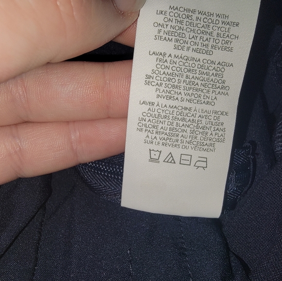 CAbi Coco Trouser Pants Size 12 Blue - Picture 13 of 13